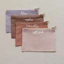  Canvas Cosmetic Bag - Personalized Ideal for Travel, Stylish & Durable