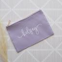  Canvas Cosmetic Bag - Personalized Ideal for Travel, Stylish & Durable