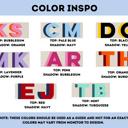  Personalized Canvas Tote Bag with Shadow Monogram