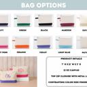  Personalized Makeup Bag | Embroidered Monogram Cosmetic Pouch