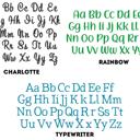  Personalized Makeup Bag | Embroidered Monogram Cosmetic Pouch