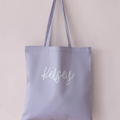Personalized Canvas Tote Bag