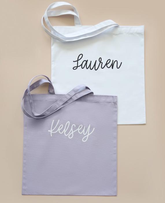 Personalized Canvas Tote Bag