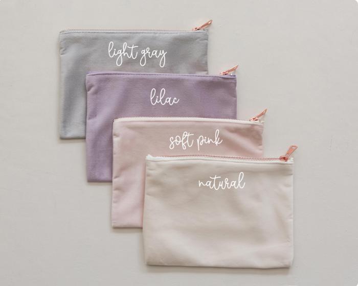 Personalized Velvet Cosmetic Bag - Ideal for Travel, Stylish & Durable, Stocking Stuffer