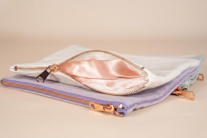 Personalized Velvet Cosmetic Bag - Ideal for Travel, Stylish & Durable, Stocking Stuffer