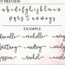  Personalized Makeup Bag | Custom Vegan Leather Cosmetic Bag for Bridesmaid Gifts