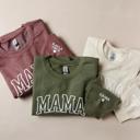  Mama Sweatshirt with Names on Sleeve