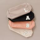  Makeup Cosmetic Bag, Chenille Letters