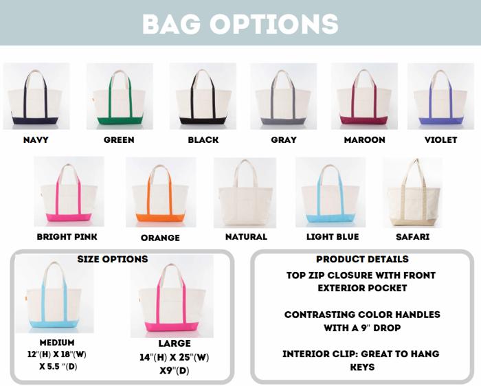 Personalized Tote Bag, Monogrammed Tote Bag, Canvas Tote, Bridesmaid Gift, Embroidered Classic Tote, Teacher Bag, Bachelorette Party Beach Bag