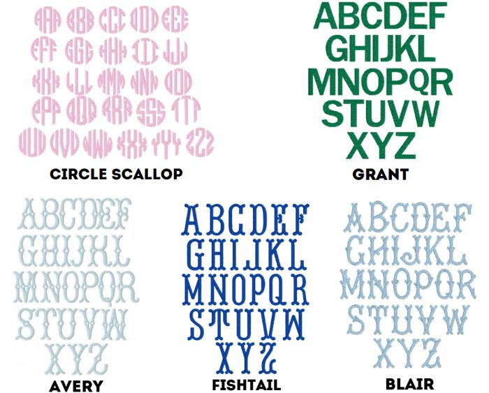 Personalized Makeup Bag | Embroidered Monogram Cosmetic Pouch