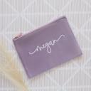  Personalized Velvet Cosmetic Bag - Ideal for Travel, Stylish & Durable, Stocking Stuffer