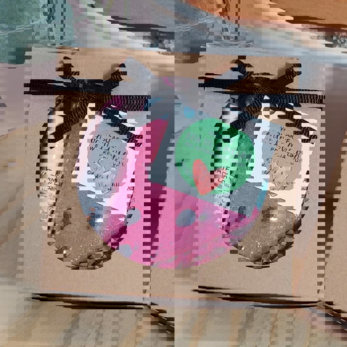 You Are One In A Melon Thank you gift - Watermelon Gift Set - Bath Bomb with Lip Balm - Teacher Gift - Employee Gift - Coworker Gift - Friend Gift - Thankful Gift - Thank You Gift - Gift Set