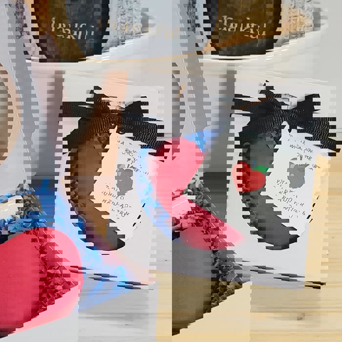 Thank you gift - Heart Gift Set - Bath Bomb with Lip Balm - Teacher Gift - Thankful Gift - Thank You Gift - Gift Set - Bath Bomb - Lip Balm