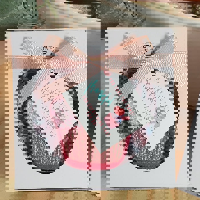 You Take The Cake Thank you gift - Cupcake Gift Set - Bath Bomb with Lip Balm - Teacher Gift - Employee Gift - Coworker Gift - Friend Gift - Thankful Gift - Thank You Gift - Gift Set - Bath Bomb