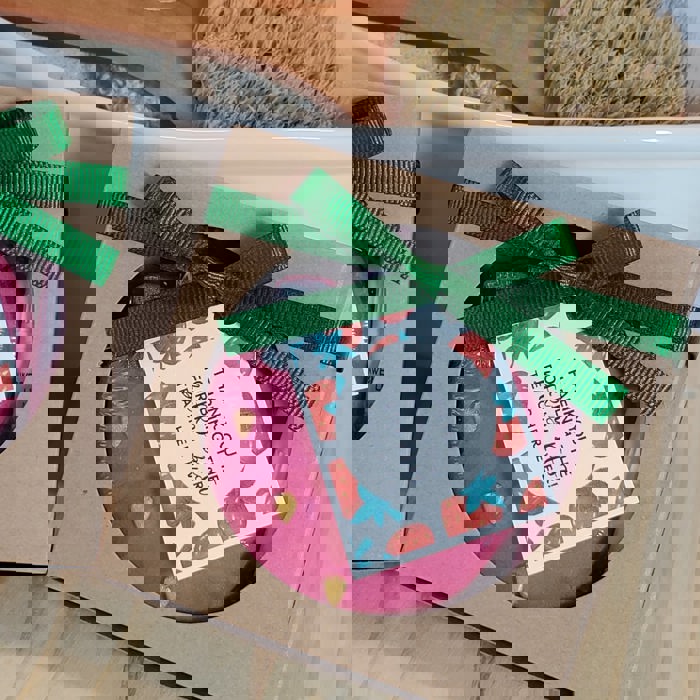 Thank you for being the BERRY BEST teacher ever gift - Strawberry Gift Set - Bath Bomb with Lip Balm - Teacher Gift - Thankful Gift - Thank You Gift - Gift Set - Bath Bomb - Lip Balm