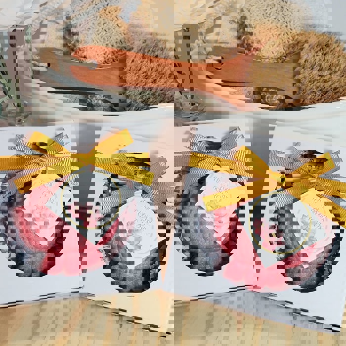 Thank you for helping me grow gift - Lotus Gift Set - Bath Bomb with Lip Balm - Teacher Gift - Employee Gift - Coworker Gift - Friend Gift - Thankful Gift - Thank You Gift - Gift Set - Bath Bomb