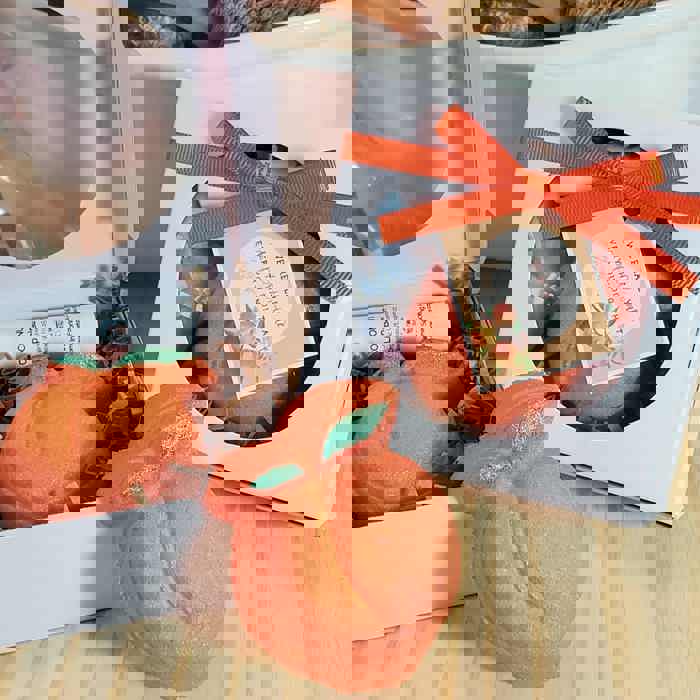 We Really A PEACH IATE you gift - Peach Gift Set - Bath Bomb with Lip Balm - Teacher Gift - Employee Gift - Coworker Gift - Friend Gift - Thankful Gift - Thank You Gift - Gift Set - Bath Bomb