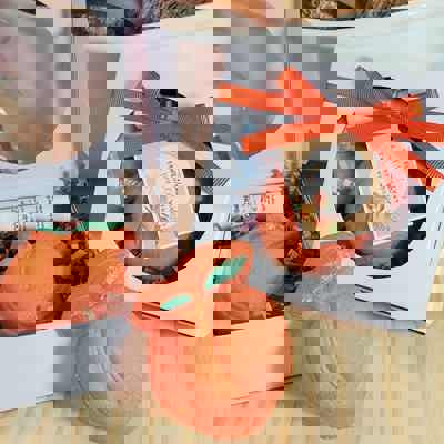 We Really A PEACH IATE you gift - Peach Gift Set - Bath Bomb with Lip Balm - Teacher Gift - Employee Gift - Coworker Gift - Friend Gift - Thankful Gift - Thank You Gift - Gift Set - Bath Bomb