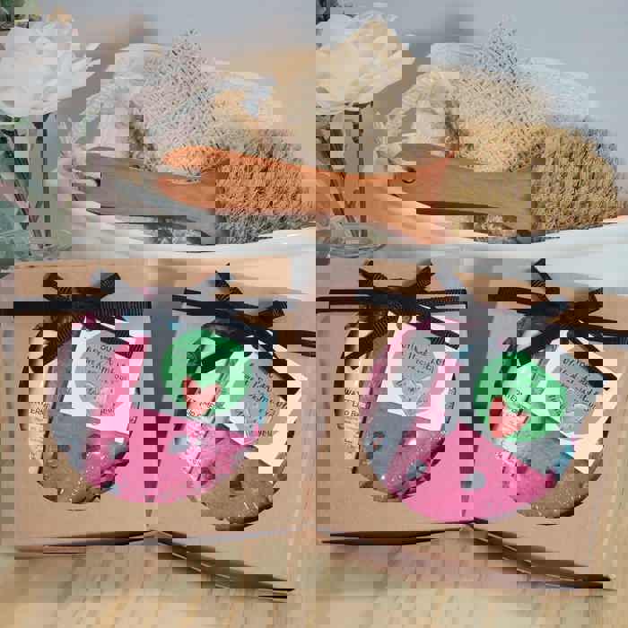 You Are One In A Melon Thank you gift - Watermelon Gift Set - Bath Bomb with Lip Balm - Teacher Gift - Employee Gift - Coworker Gift - Friend Gift - Thankful Gift - Thank You Gift - Gift Set