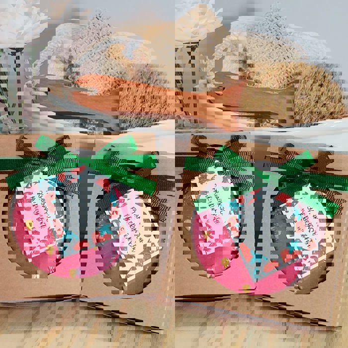 Thank you for being the BERRY BEST teacher ever gift - Strawberry Gift Set - Bath Bomb with Lip Balm - Teacher Gift - Thankful Gift - Thank You Gift - Gift Set - Bath Bomb - Lip Balm