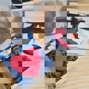  Thank you gift - Heart Gift Set - Bath Bomb with Lip Balm - Teacher Gift - Thankful Gift - Thank You Gift - Gift Set - Bath Bomb - Lip Balm