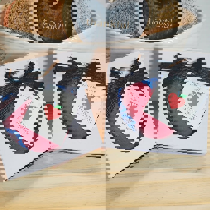 Thank you gift - Heart Gift Set - Bath Bomb with Lip Balm - Teacher Gift - Thankful Gift - Thank You Gift - Gift Set - Bath Bomb - Lip Balm