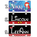  Mini License Plate/ Kids License Plate/ Custom License Plate/ Personalized Mini License Plates