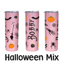  Halloween/Fall/Shimmer Stainless Steel Tumbler With Straw & Lid | 20oz 