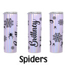  Halloween/Fall/Shimmer Stainless Steel Tumbler With Straw & Lid | 20oz 