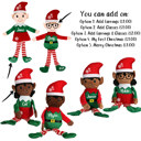 Fair Skin Boy Add Earrings 2024 Personalized Christmas Elf Plush