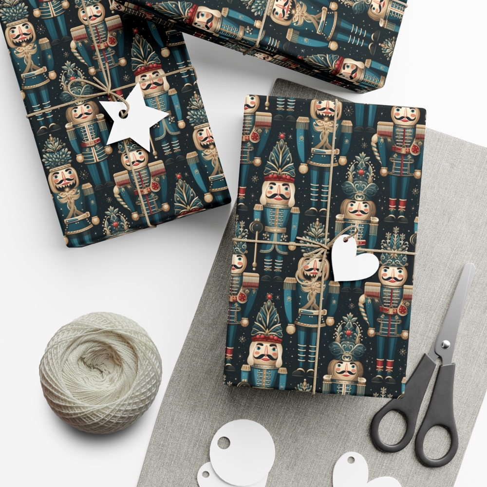 Nutcracker Christmas Wrapping Paper