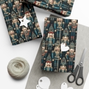  Nutcracker Christmas Wrapping Paper