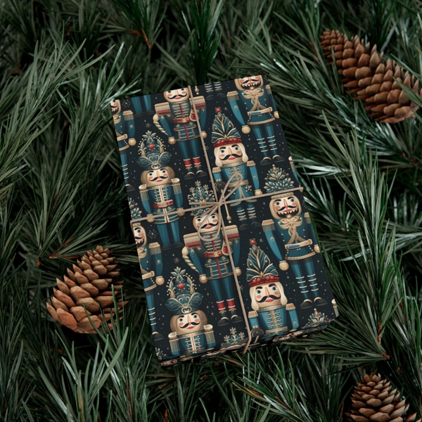 Nutcracker Christmas Wrapping Paper