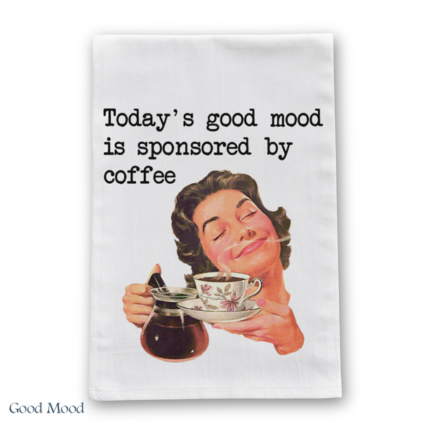 Good Mood Tea Towel