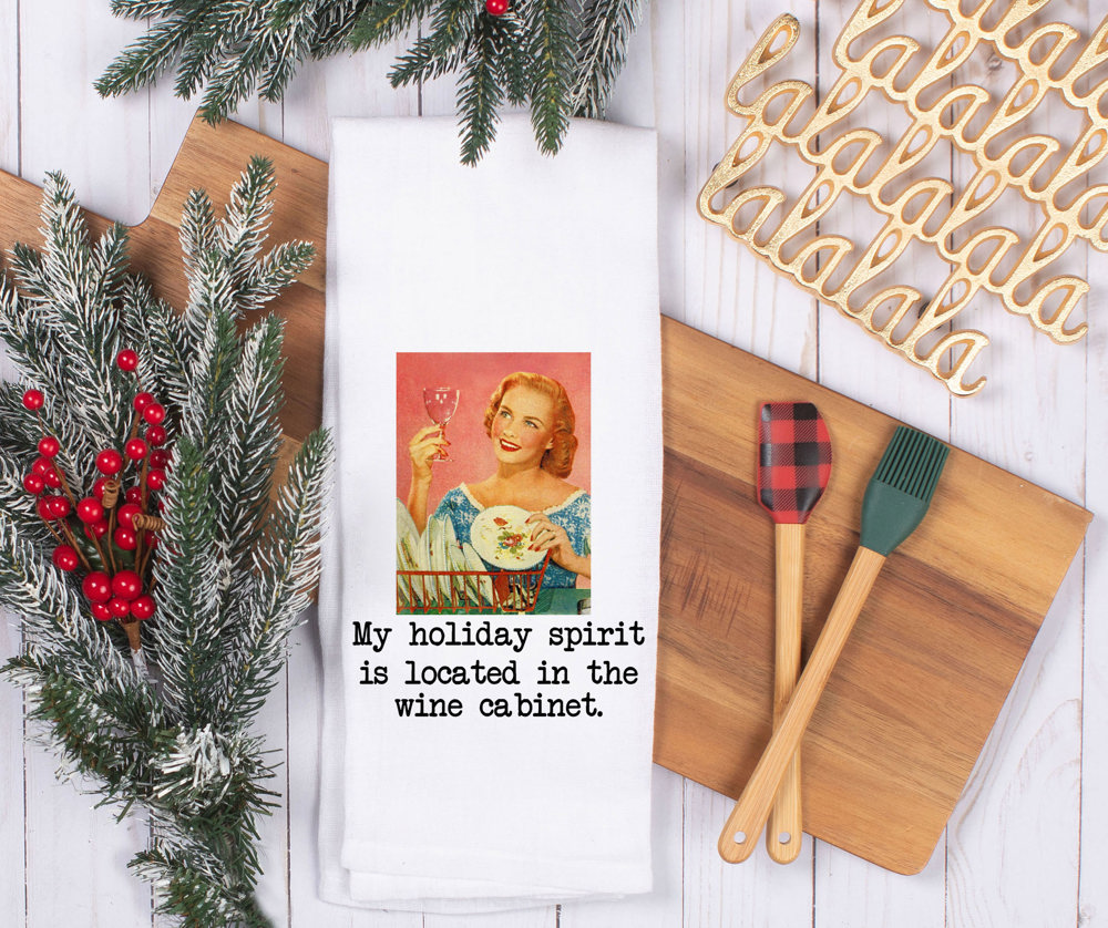 Holiday Spirit Tea Towel