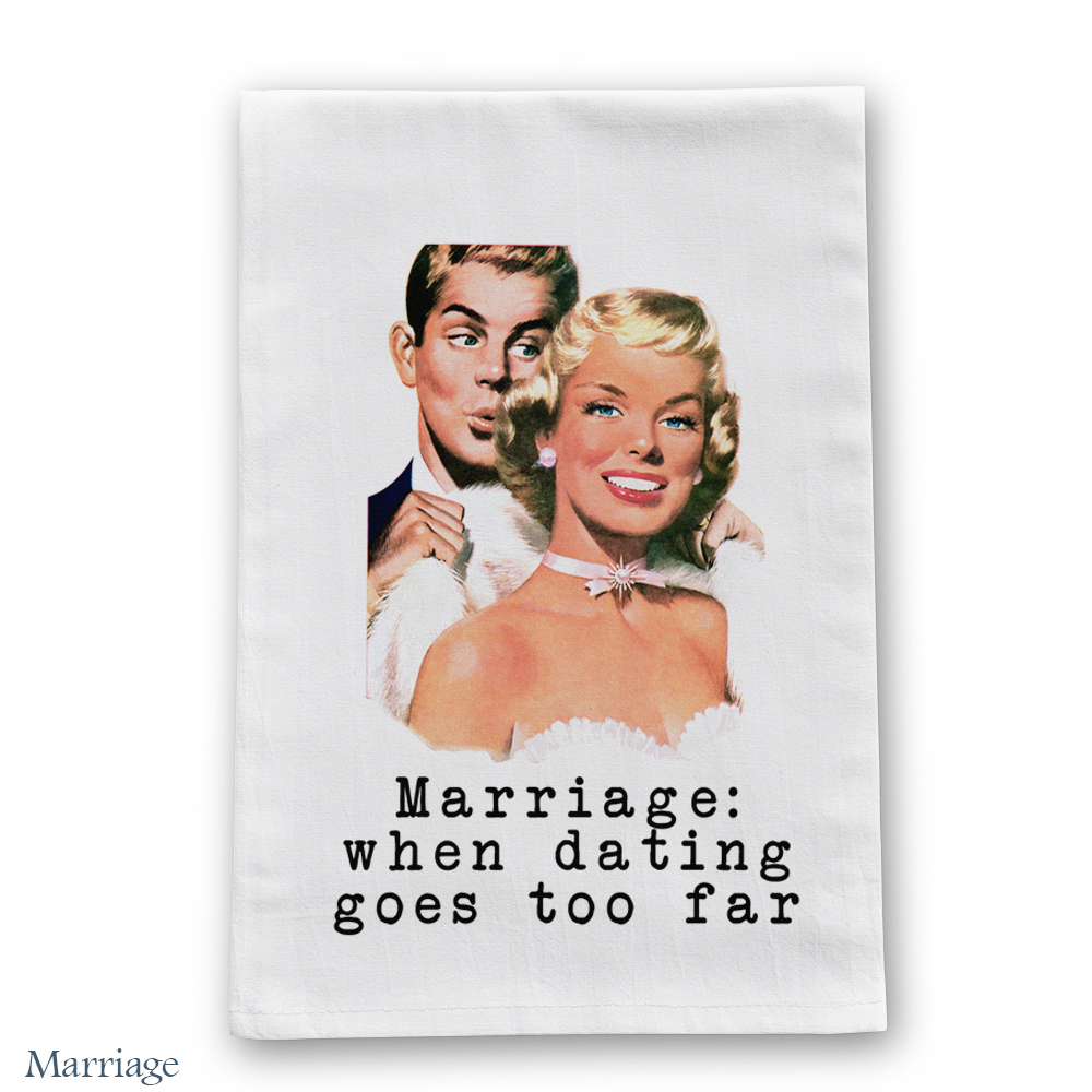 Marriage Tea Towel