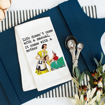 Mother Manual Tea Towel