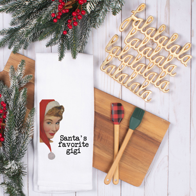 Santa's Favorite Gigi Towel