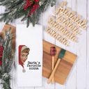  Santa's Favorite Nonna Tea Towel