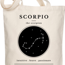  Scorpio Zodiac Sign Organic Tote