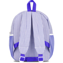 Blue Personalized Seersucker Backpack Cute Baby Bag Backpack –Back To Schoo Preschool Kindergarten Toddler Backpack for Boys and Girls 