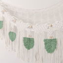 Large Green Stuffed Animal Hammock Storage-  Macrame Plush Net- Kids Room Storage- Boho Nursery Decor- Playroom Wall Hanging Hammock