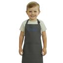 Brown Personalized Kids Apron with Embroidered Name- Chef Costume for Kids- 100%  Linen Kids Aprons Art Painting  Cooking Birthday Party