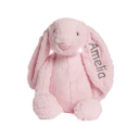 Pink Personalized Super Soft Plush Bunny - 16 Inches Stuffed Animal Toy for Kids - Custom Gift with Embroidered Name on Ear for Easter