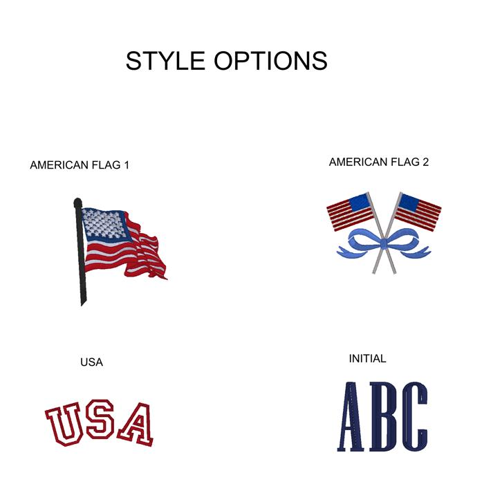 Personalized 4th of July Monogram Wreath Sash - Patriotic Door Decor- Personalized Monogram Wreath Sash- Front Door Decor- Custom Monogrammed Holiday Decor