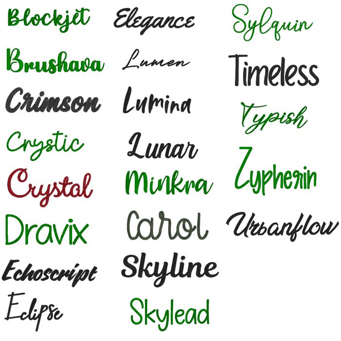 Personalized Velvet Christmas Stocking with Embroidered Name- Custom Family Couples Monogram Holiday Decor 15 inches