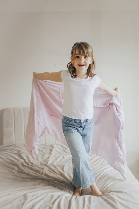 Cloud-Soft Bamboo Muslin Blanket - Kids Extra Long