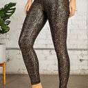  Anaconda Foil Leggings