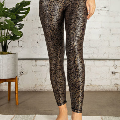 Anaconda Foil Leggings