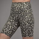  Gray Leopard Bike Shorts